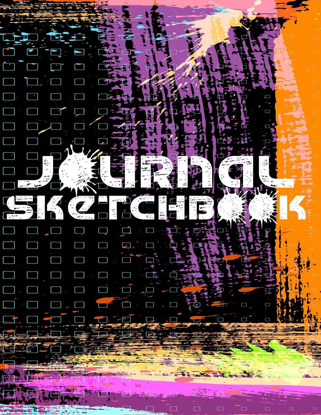 Journal Sketchbook: Graph Paper Notebook