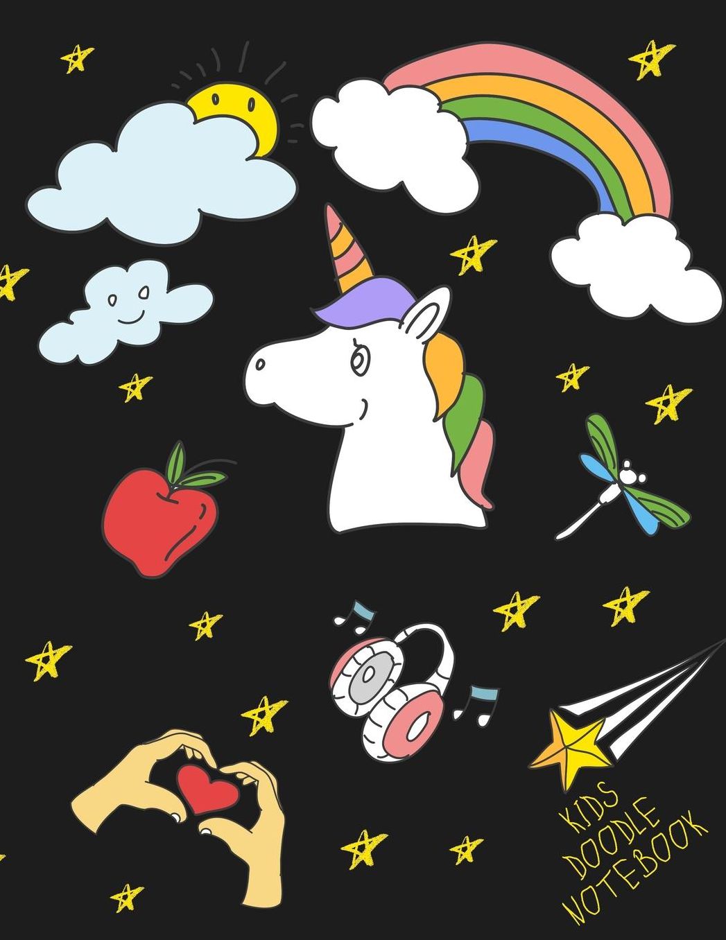 Kids Doodle Notebook: Graph Paper Notebook