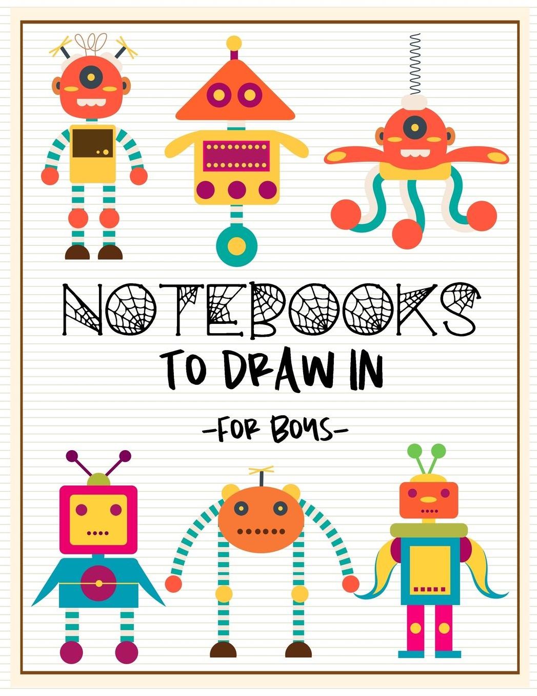 Notebooks To Draw In For Boys: Graph Paper Notebook