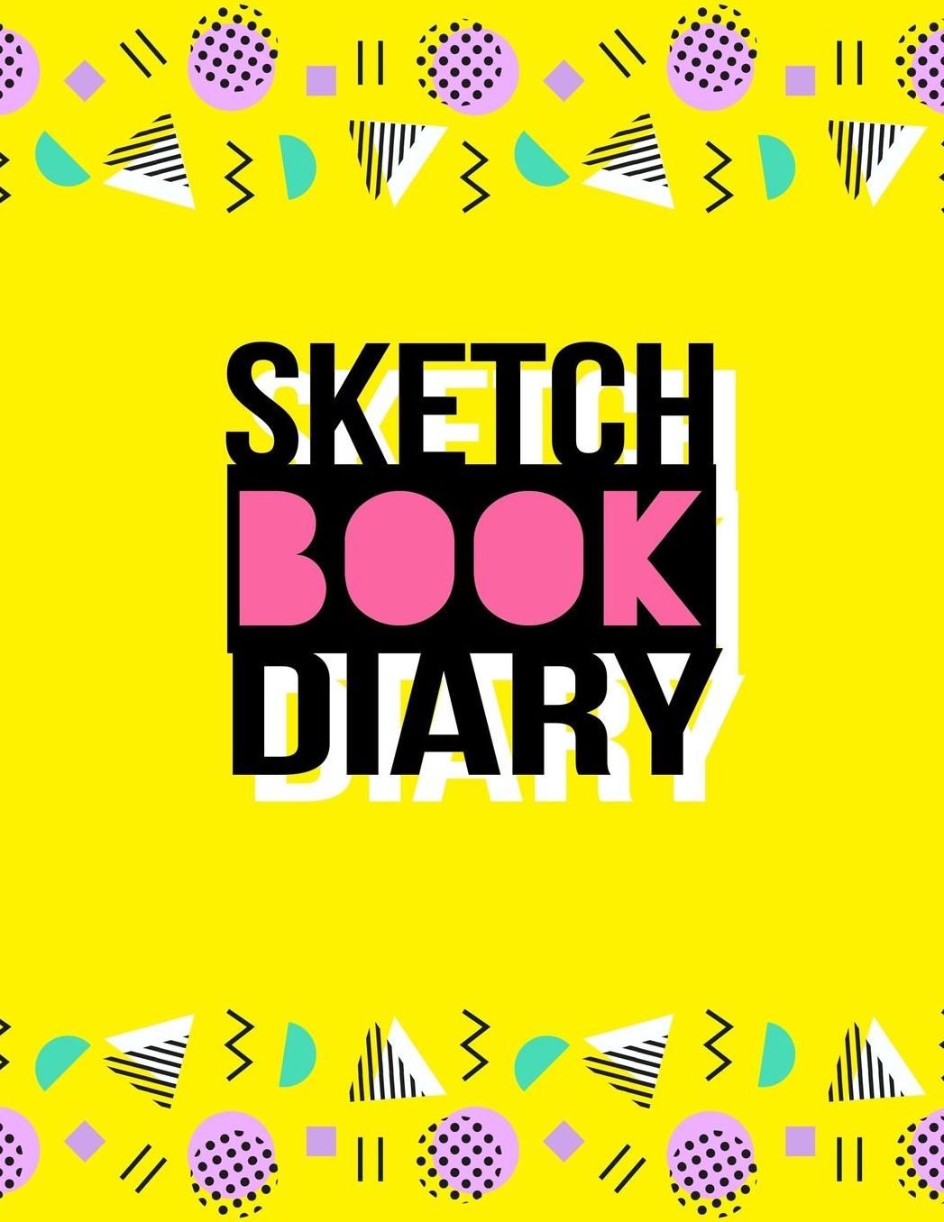 Sketch Book Diary: Graph Paper Notebook