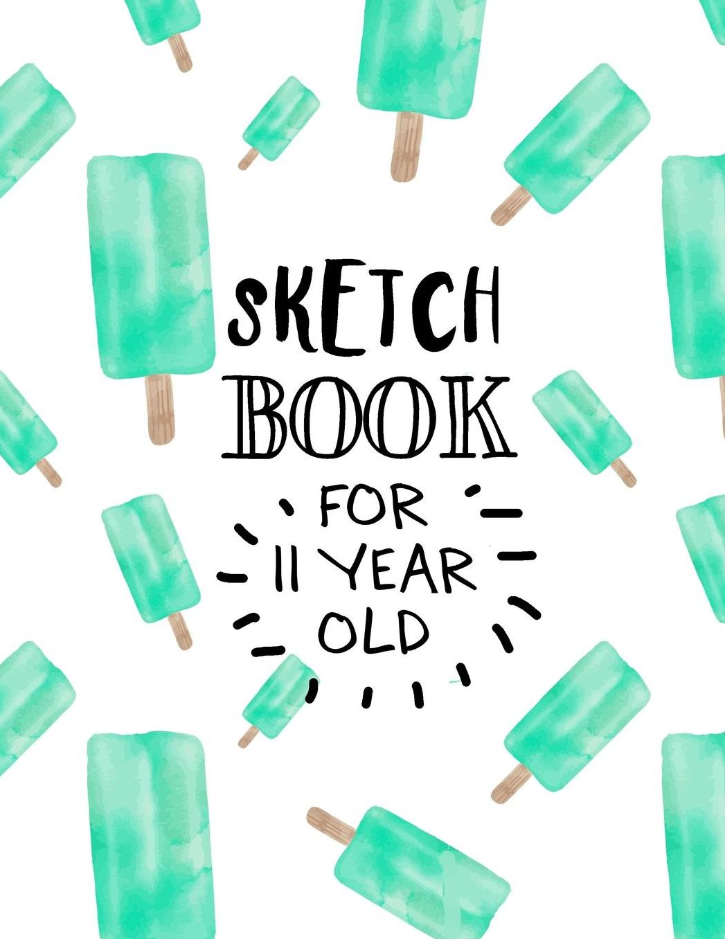 Sketch Book For 11 Year Old: Graph Paper Notebook