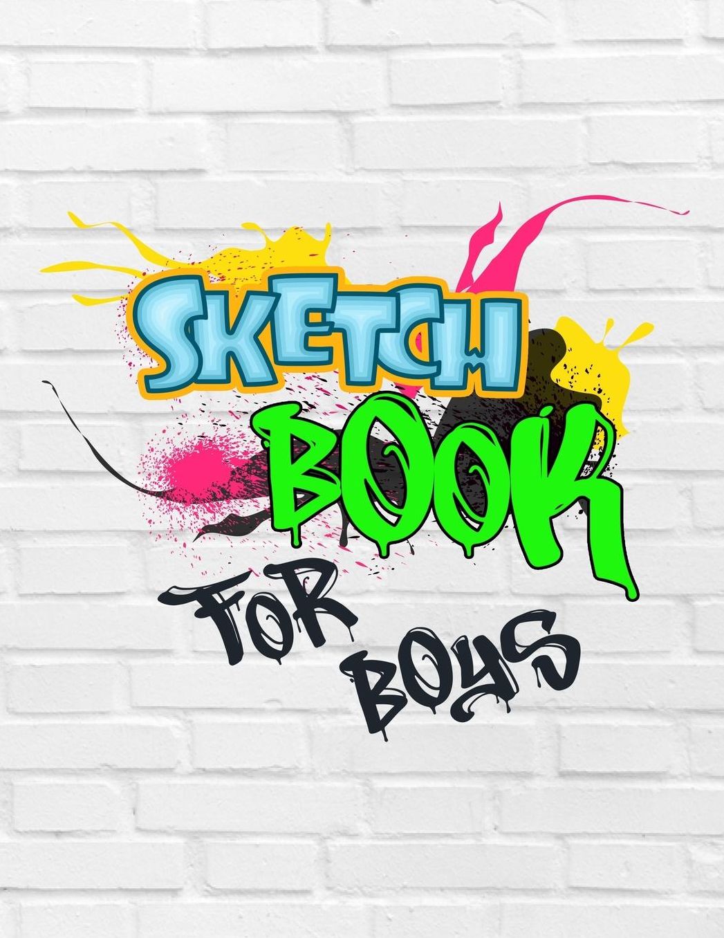 Sketch Book For Boys: Graph Paper Notebook