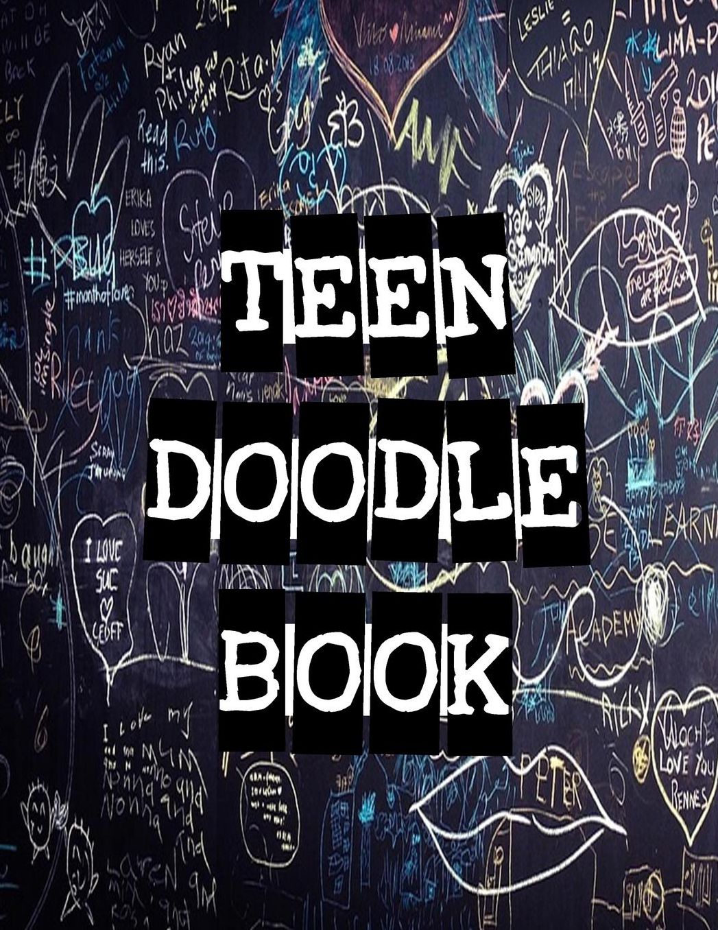 Teen Doodle Book: Graph Paper Notebook