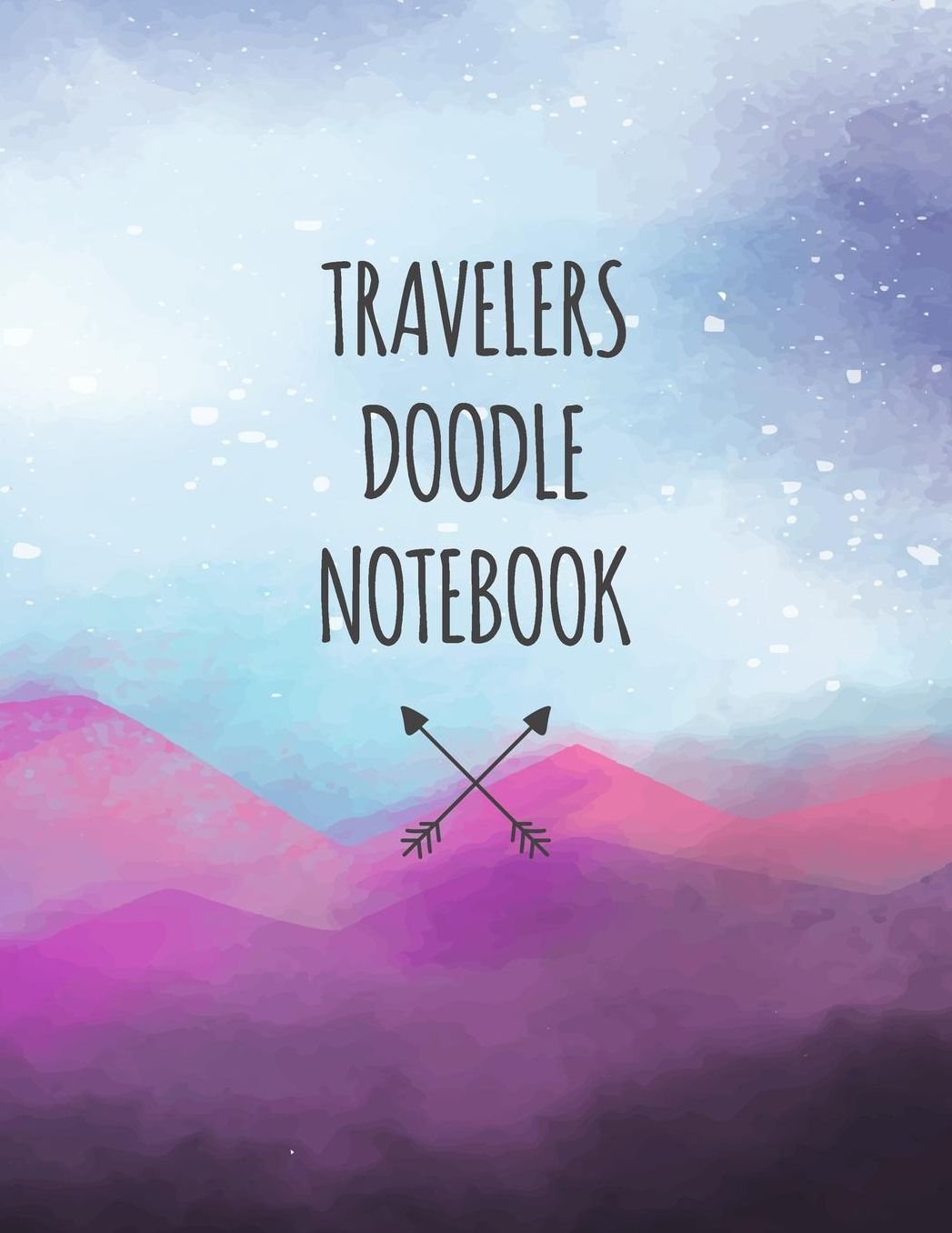 Travelers Doodle Notebook: Graph Paper Notebook (1/4 Inch Squares)