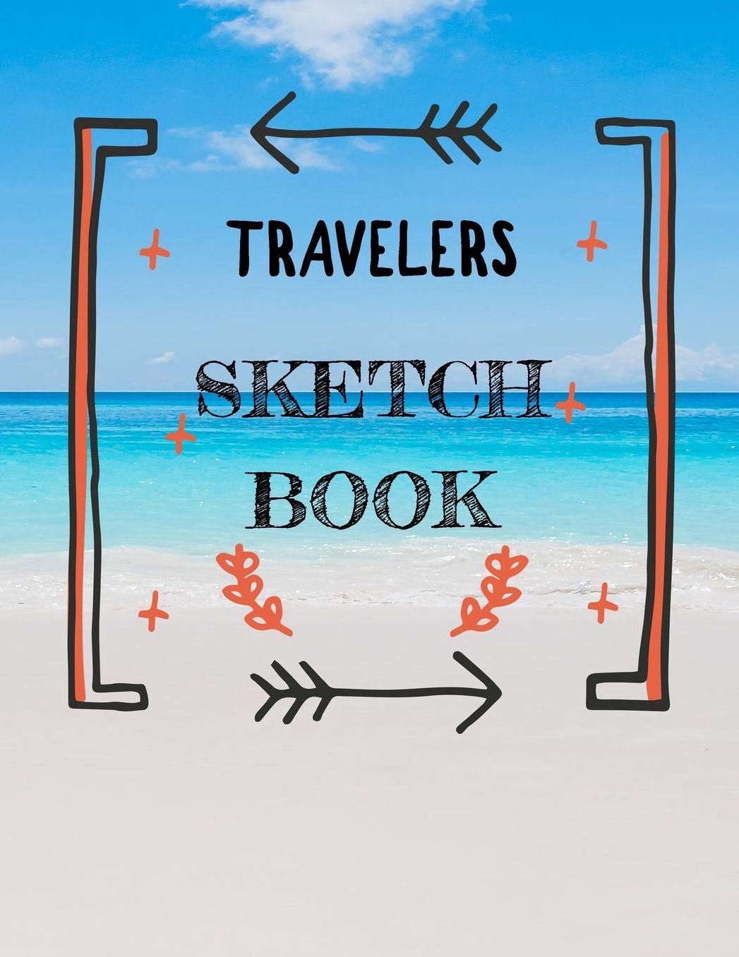 Travelers Sketch Book: Graph Paper Notebook (1/4 Inch Squares)
