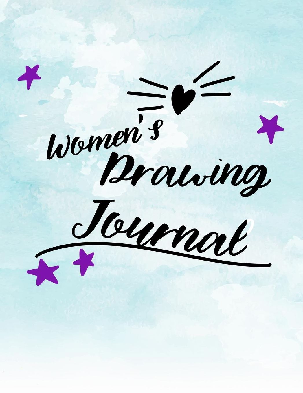Women's Drawing Journal: Graph Paper Notebook