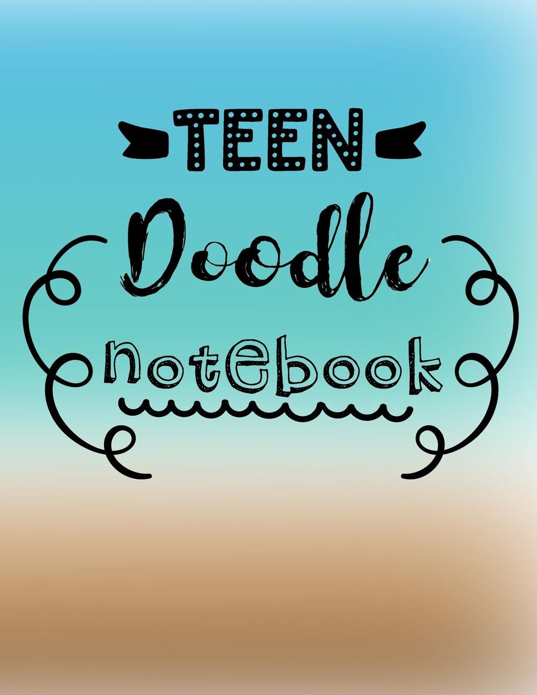 Teen Doodle Notebook: Graph Paper Notebook