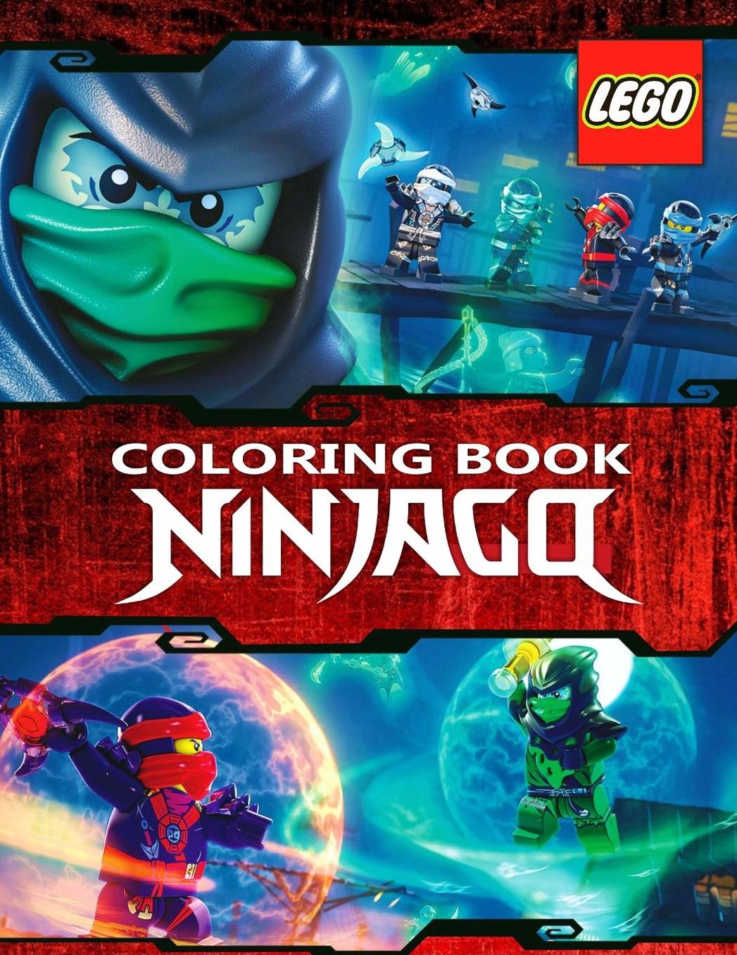 LEGO NINJAGO Coloring Book: A Great Activity Book for Your Children