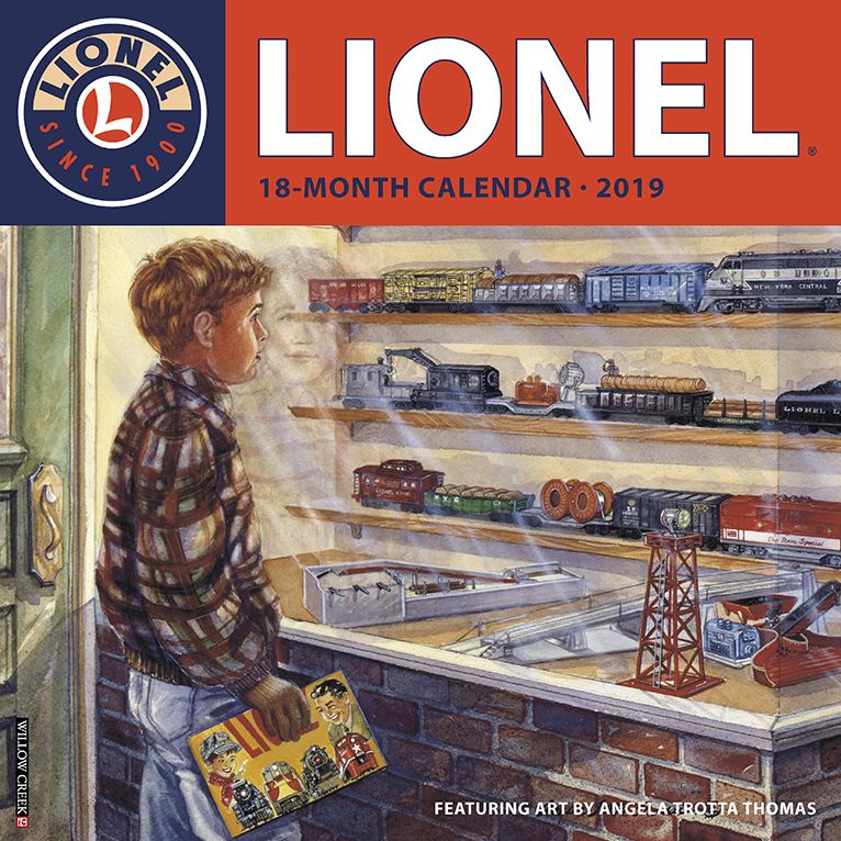 Lionel 2019 Wall Calendar