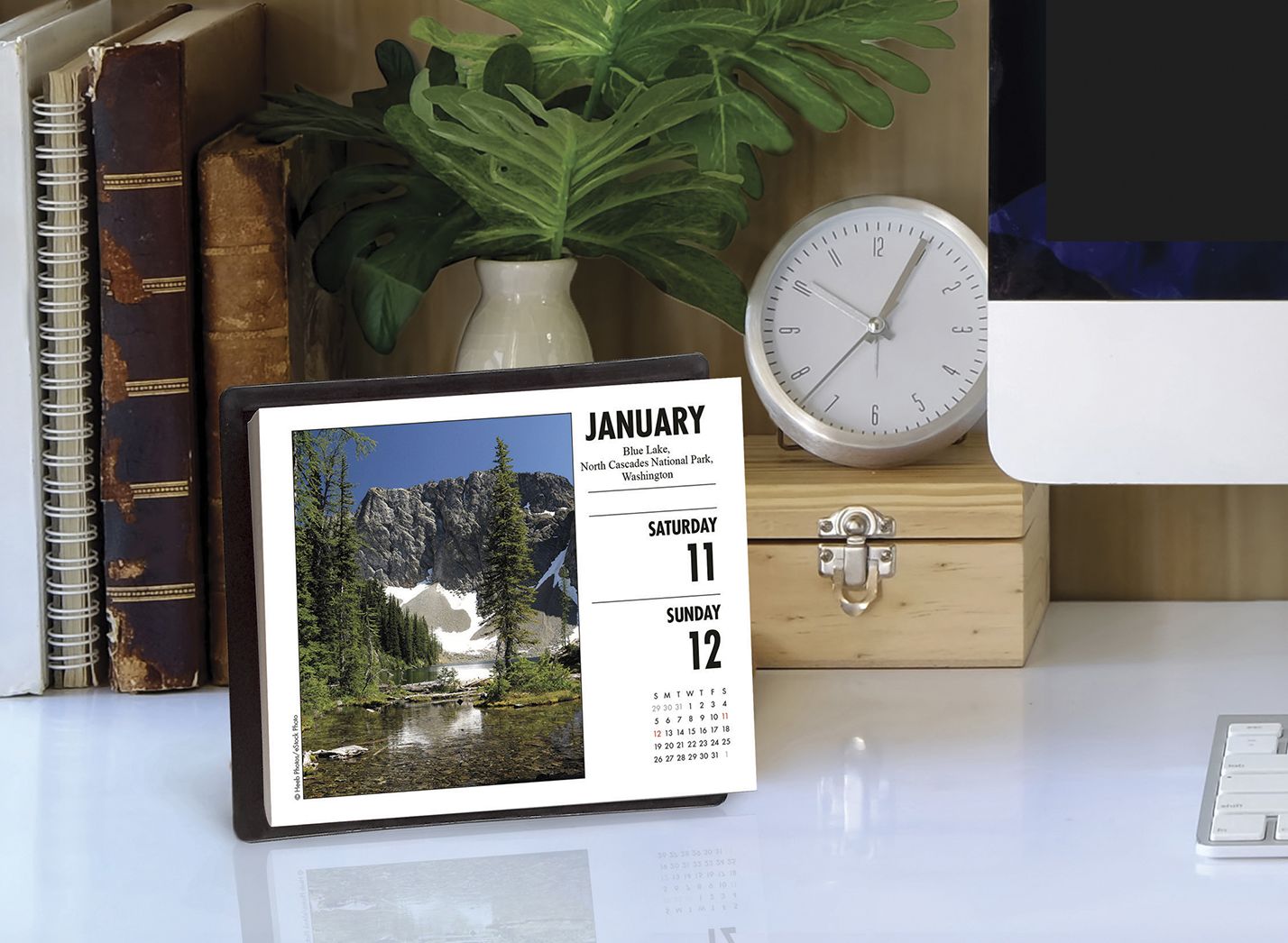 America the Beautiful 2020 Box Calendar