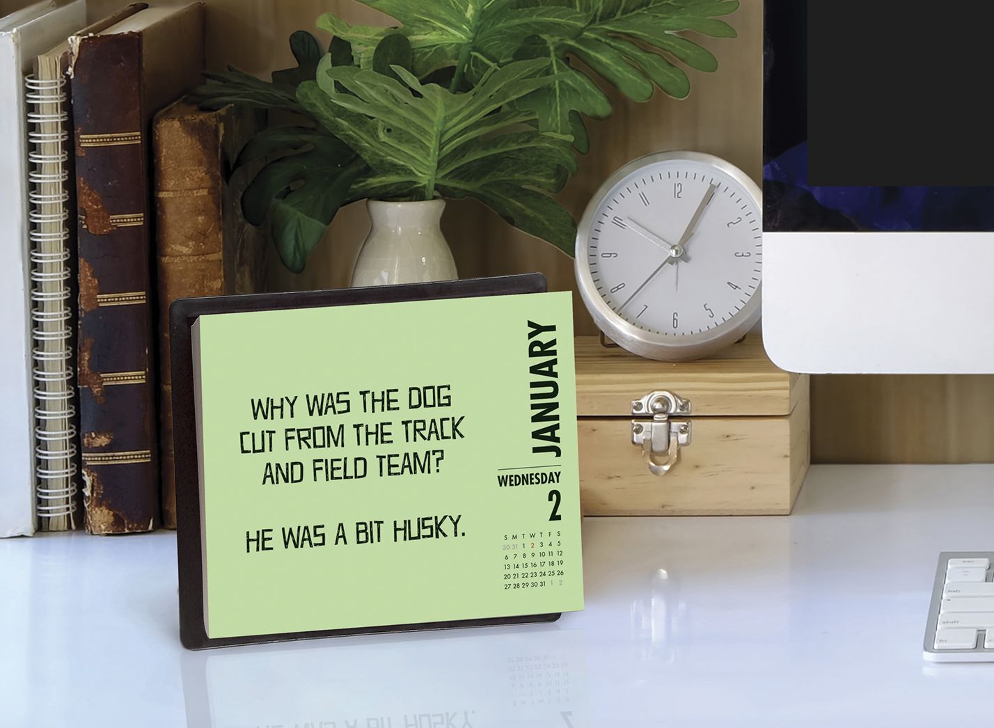 Bad Dad Jokes 2020 Box Calendar