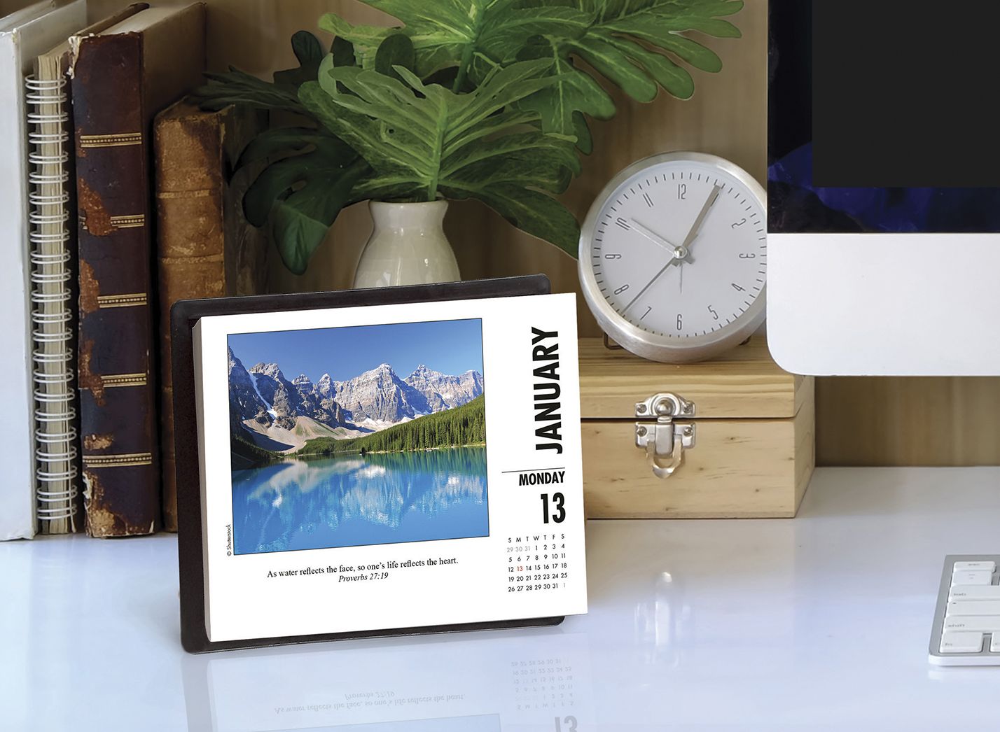 Bible Verses 2020 Box Calendar