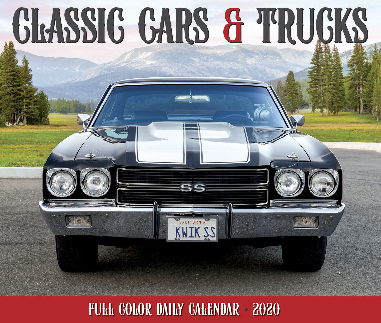 Classic Cars & Trucks 2020 Box Calendar