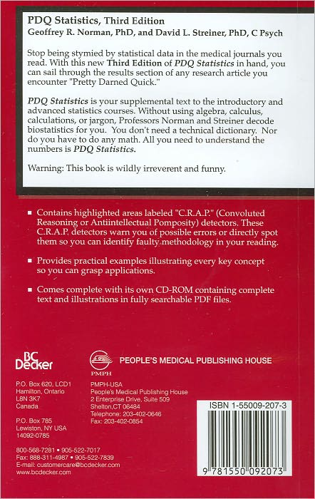 PDQ Statistics