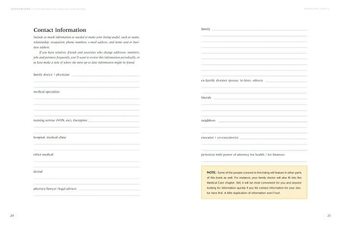 When I'm Gone: Practical Notes For Those You Leave Behind