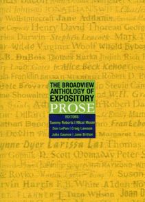 The Broadview Anthology of Expository Prose