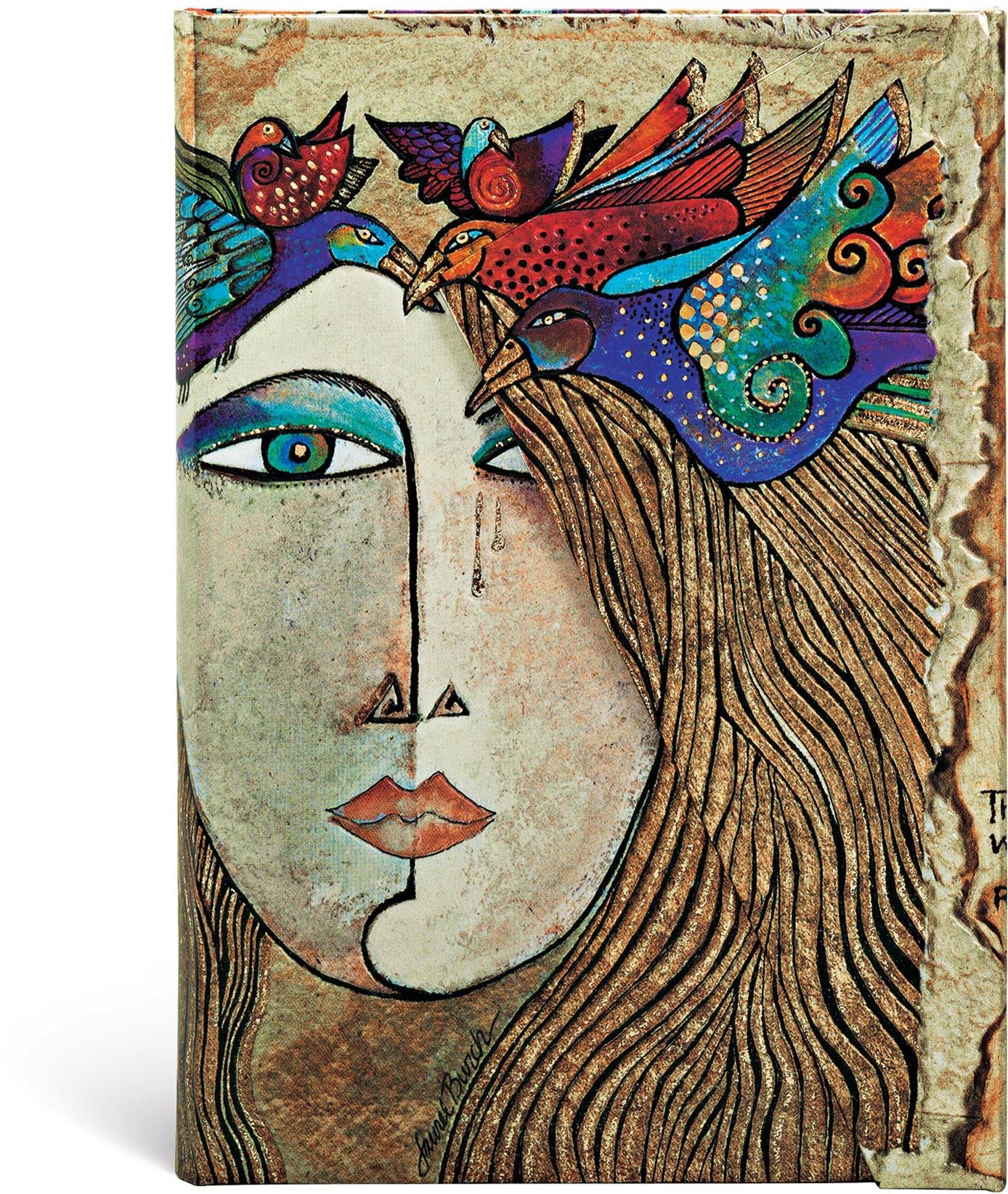 Soul & Tears Mini Bound Lined Journal 4" x 5.5"