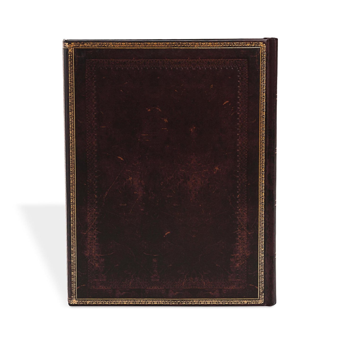 Black Moroccan Magnetic Lined Journal (7' x 9")