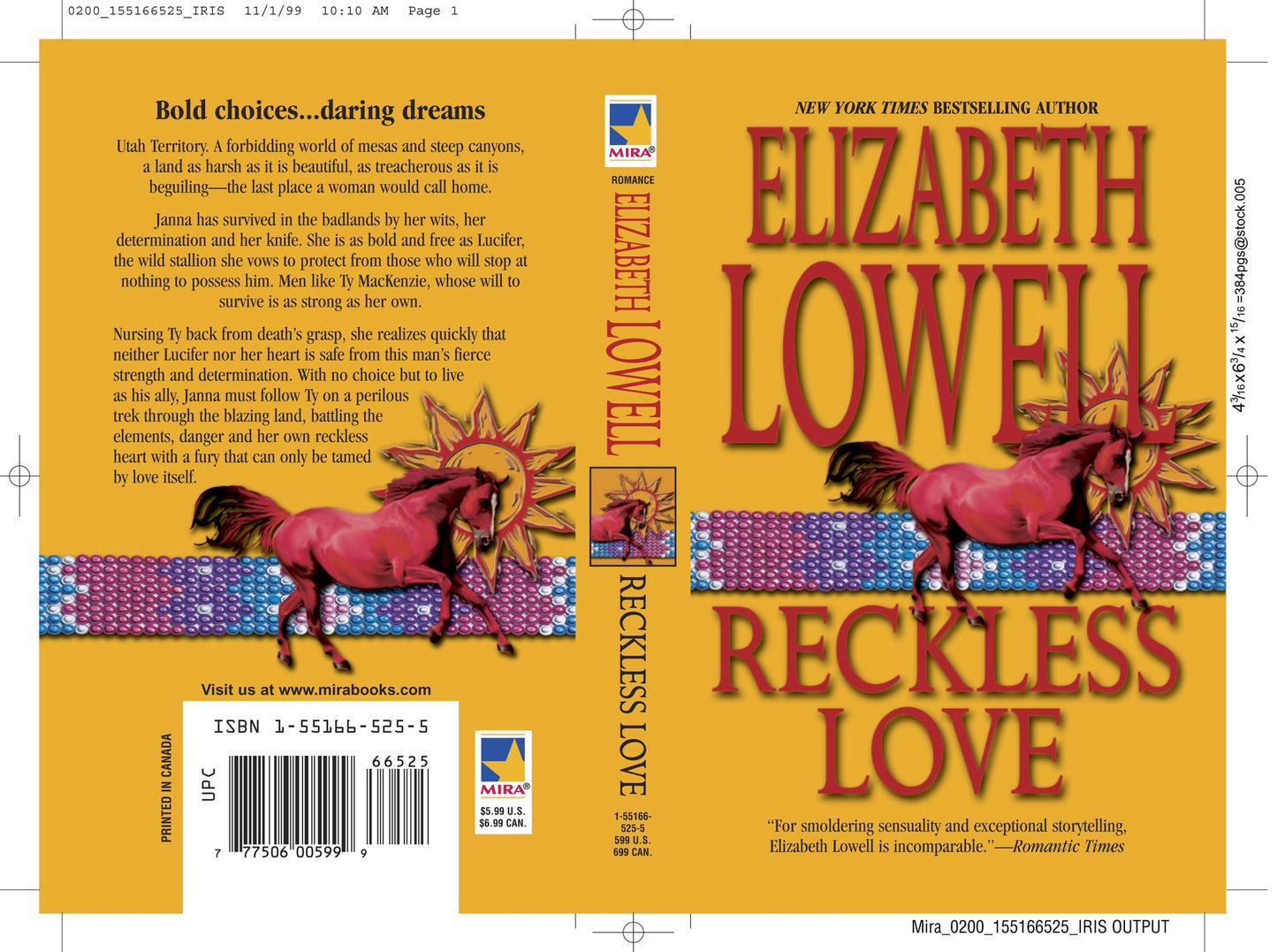Reckless Love (MacKenzie-Blackthorn Series #1)