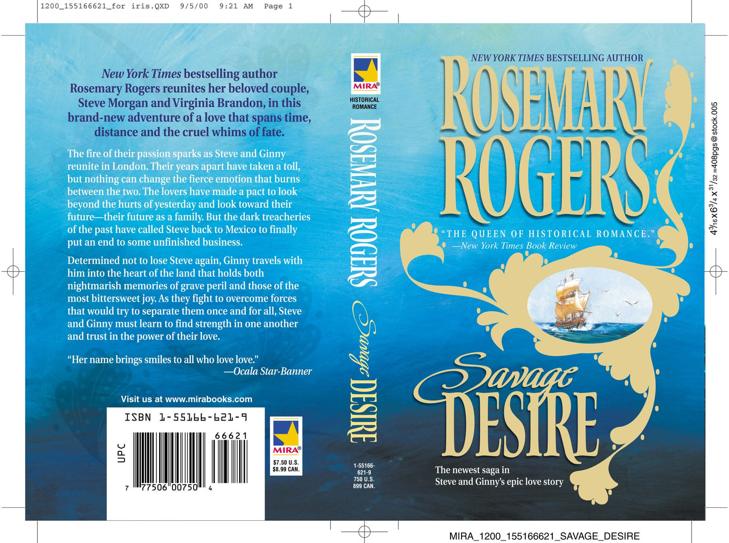 Savage Desire (Steve and Ginny Series #6)