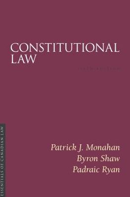 Constitutional Law, 5/E