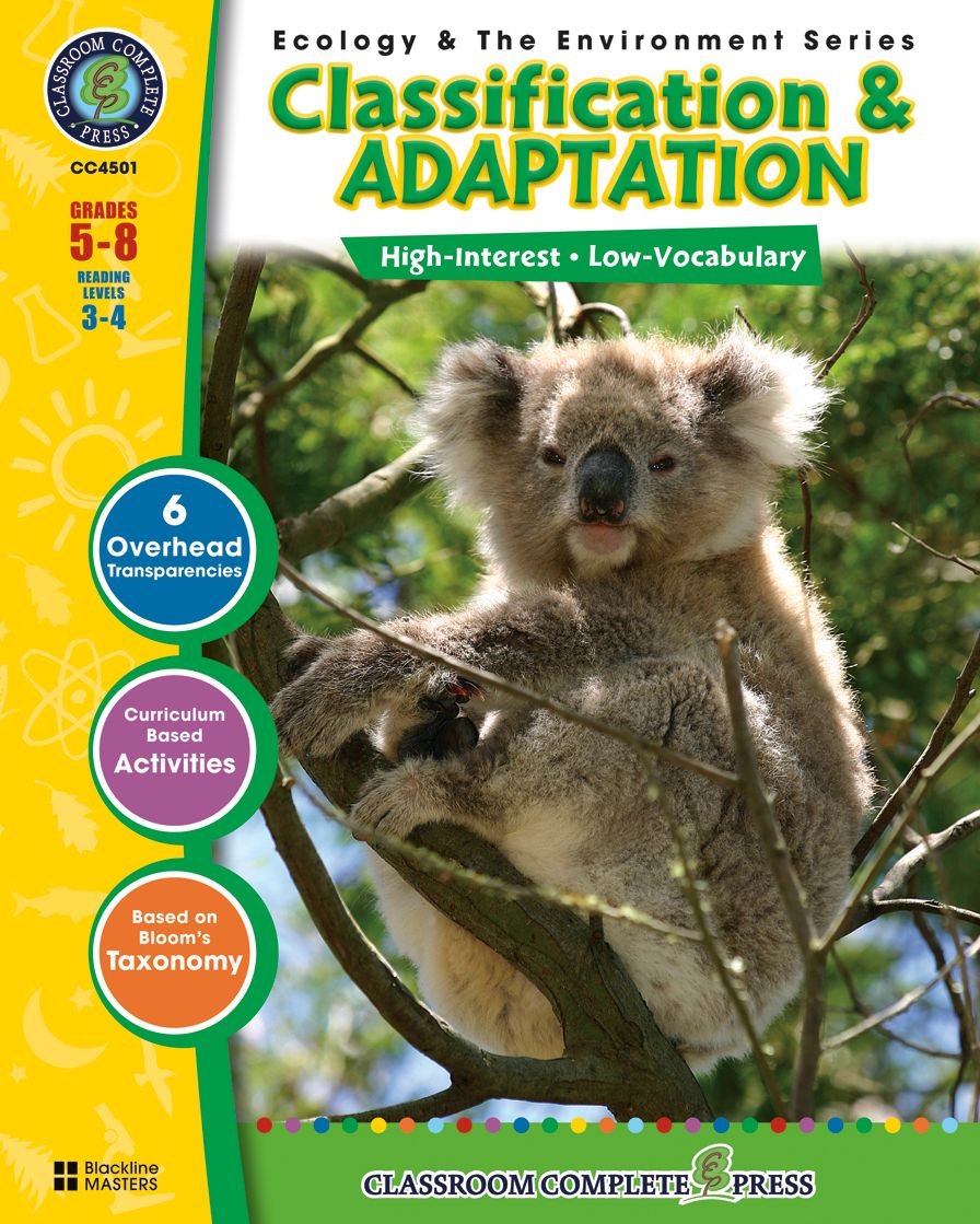 Classification & Adaptation Gr. 5-8