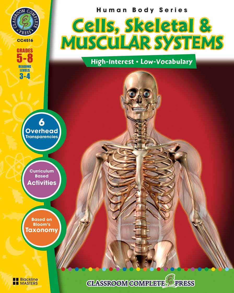 Cells, Skeletal & Muscular Systems Gr. 5-8