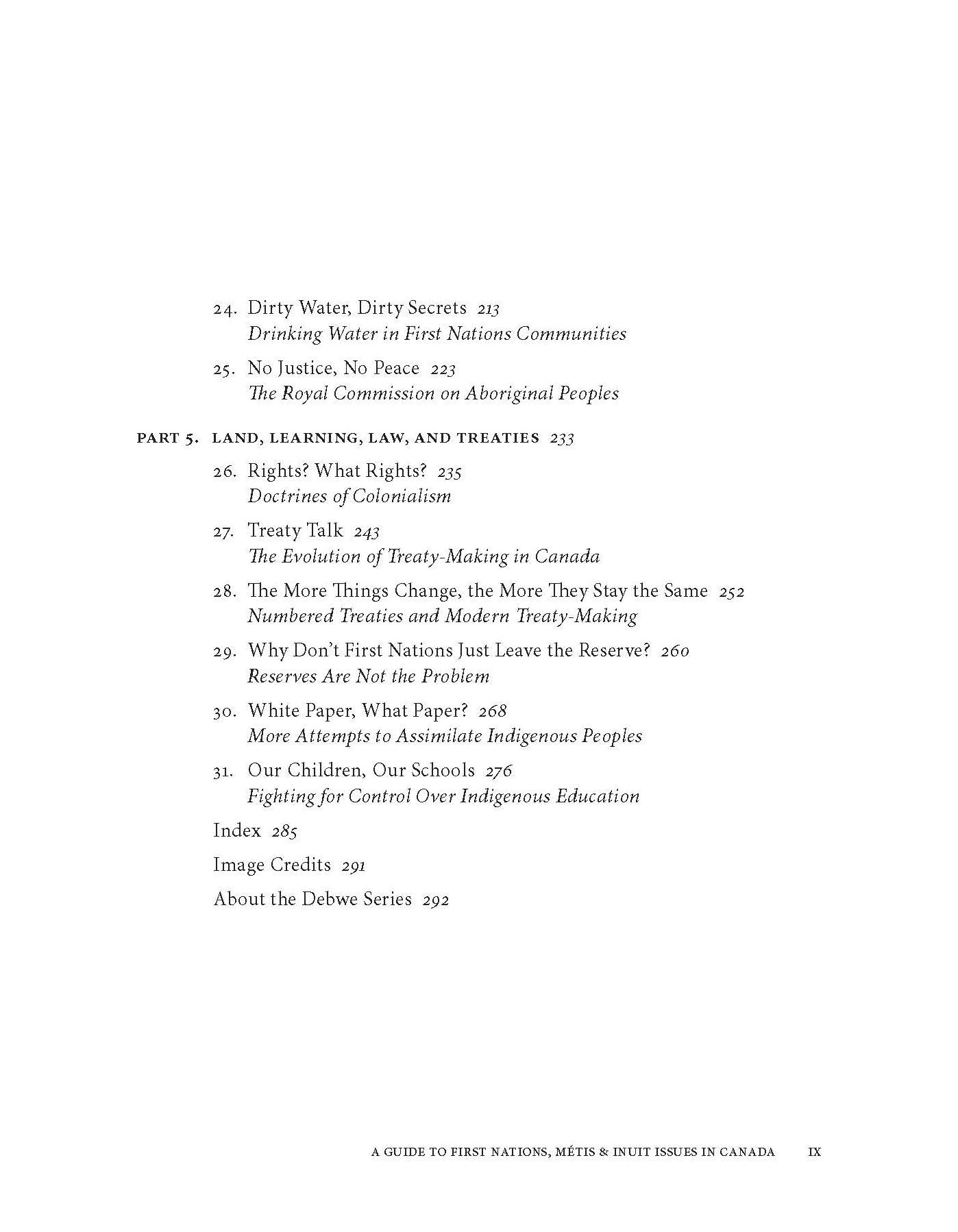 Indigenous Writes: A Guide to First Nations, Metis, and Inuit Issues in Canada