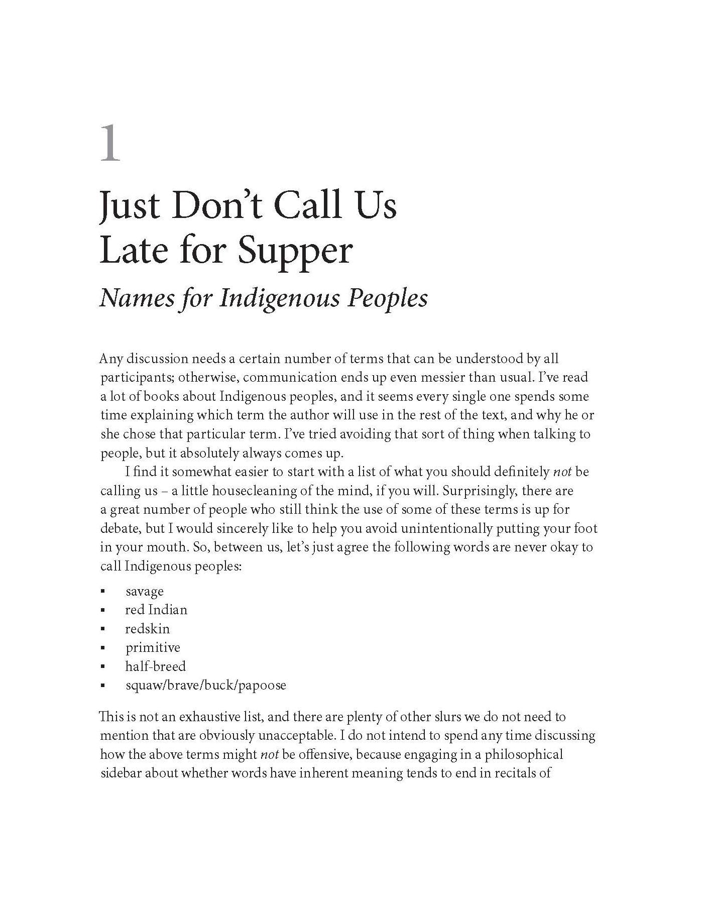 Indigenous Writes: A Guide to First Nations, Metis, and Inuit Issues in Canada