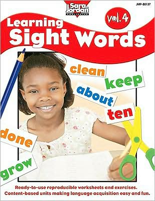 Learning Sight Words, Vol. 4