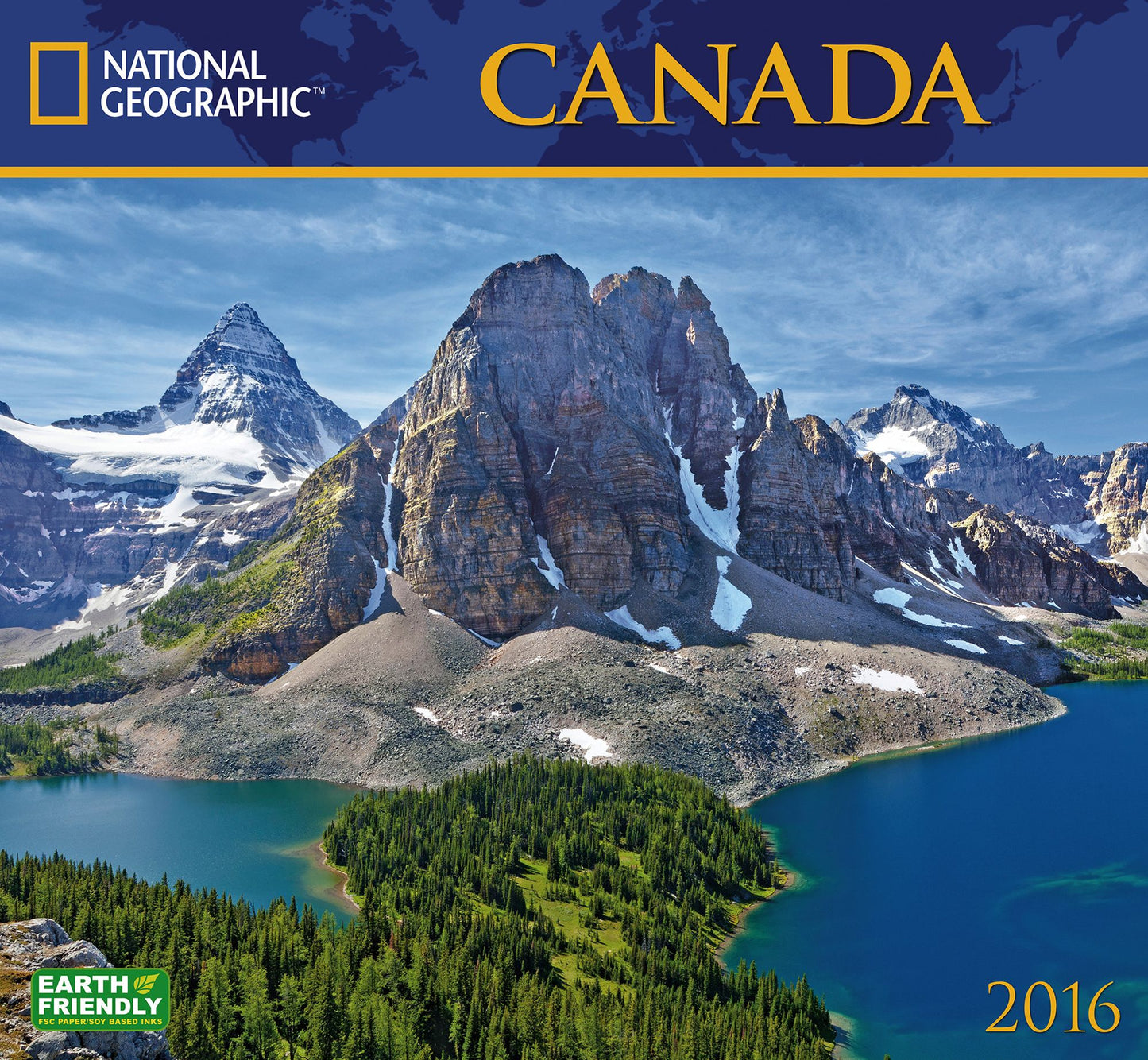 2016 Canada Wall Calendar