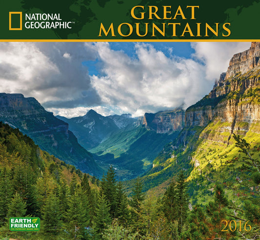 2016 Great Mountains Wall Calendar