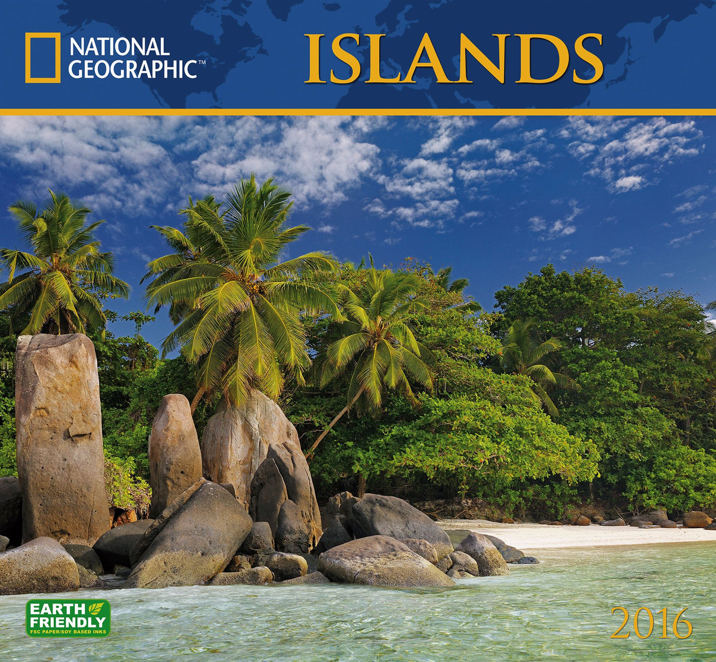 2016 Islands Wall Calendar