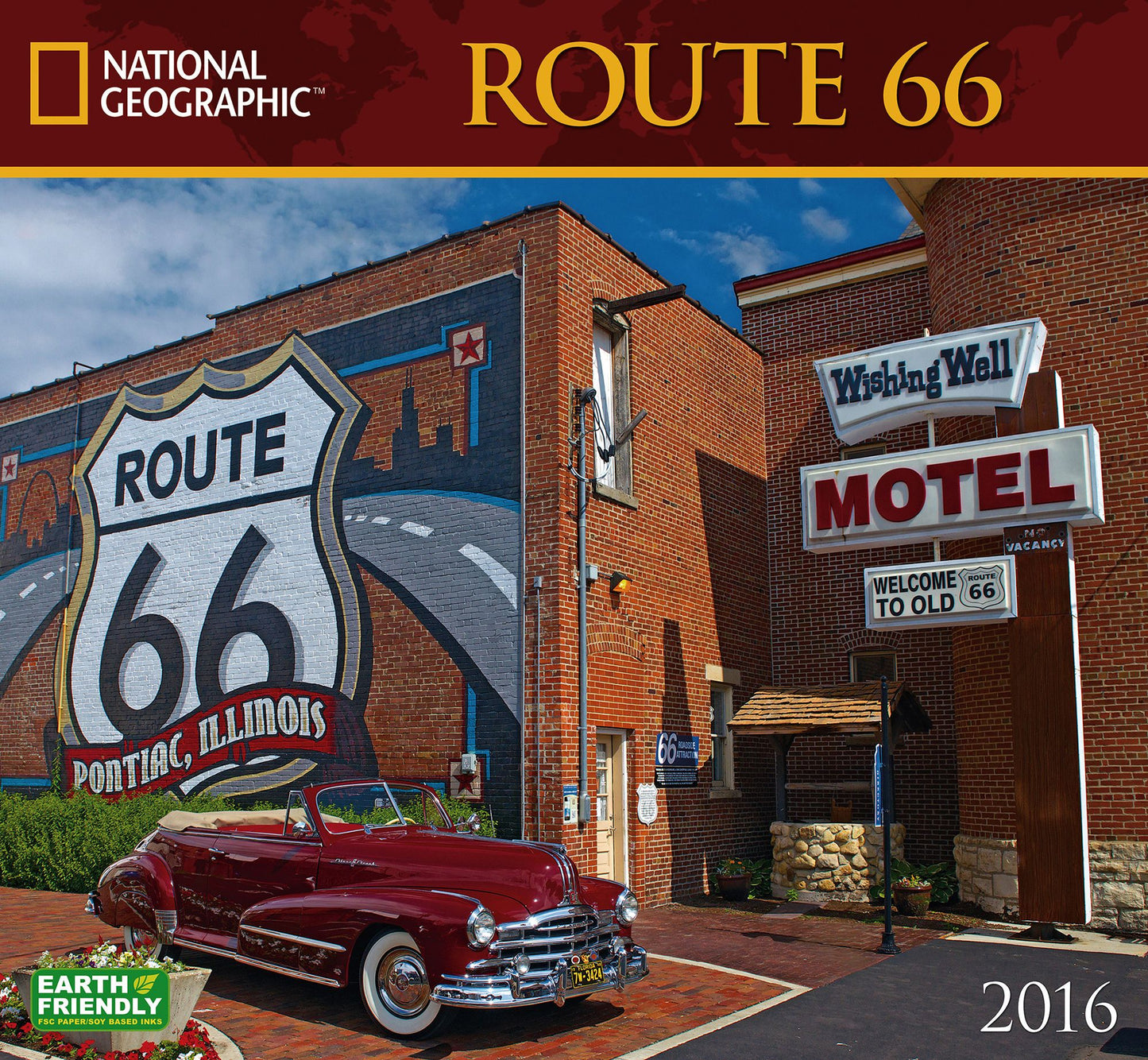 2016 Route 66 Wall Calendar