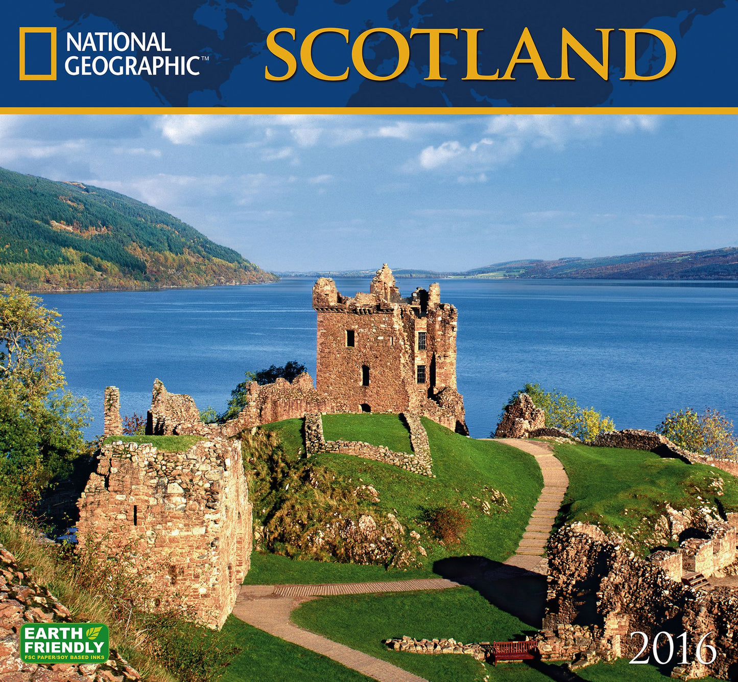 2016 Scotland Wall Calendar