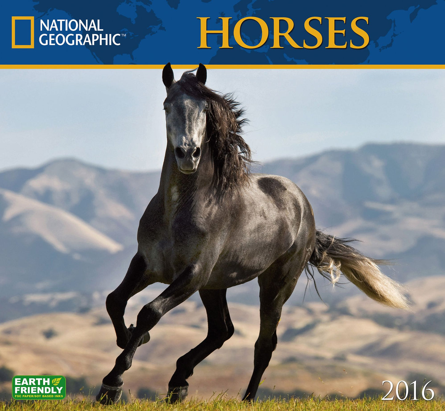 2016 Horses Wall Calendar