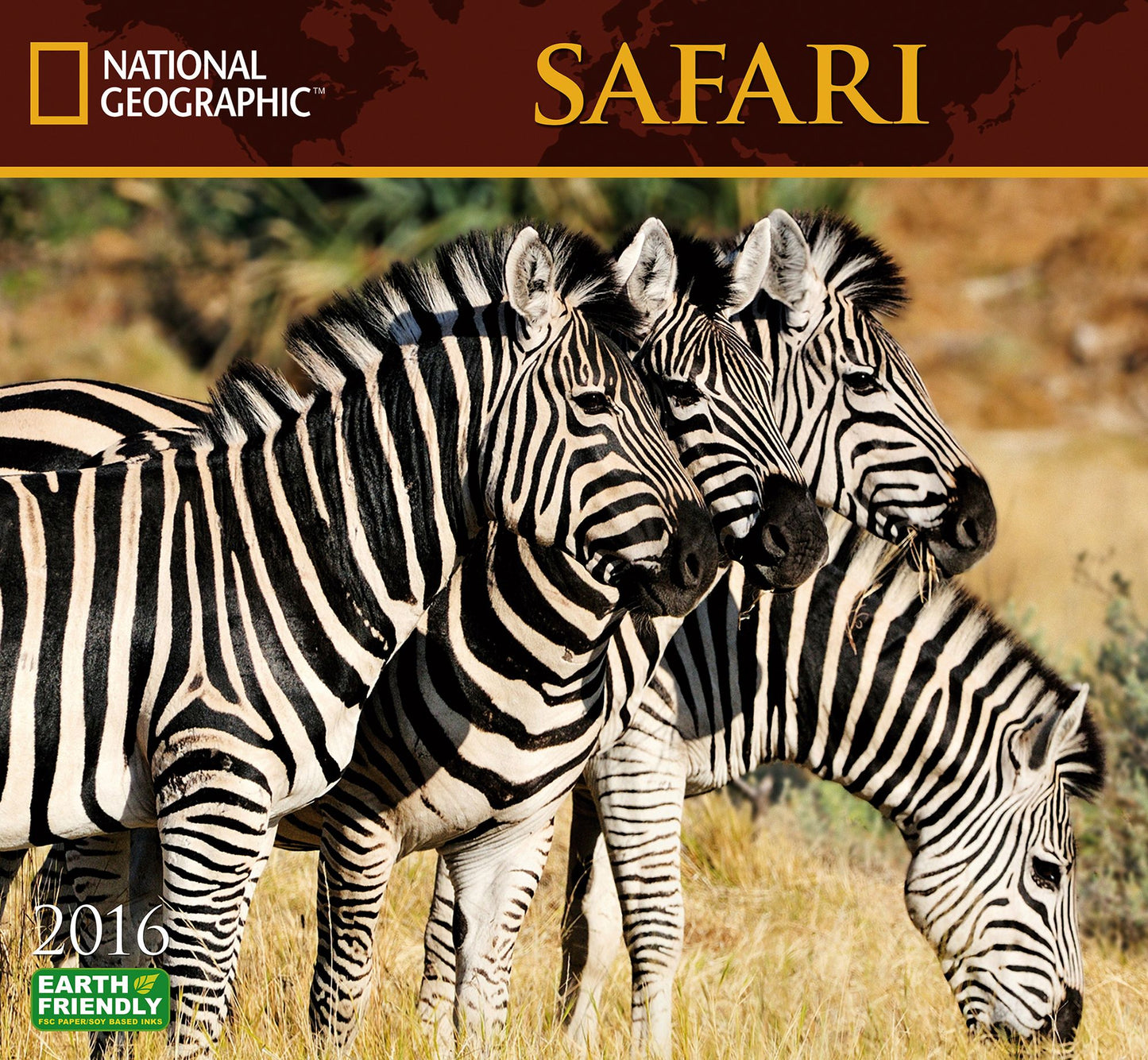 2016 Safari Wall Calendar