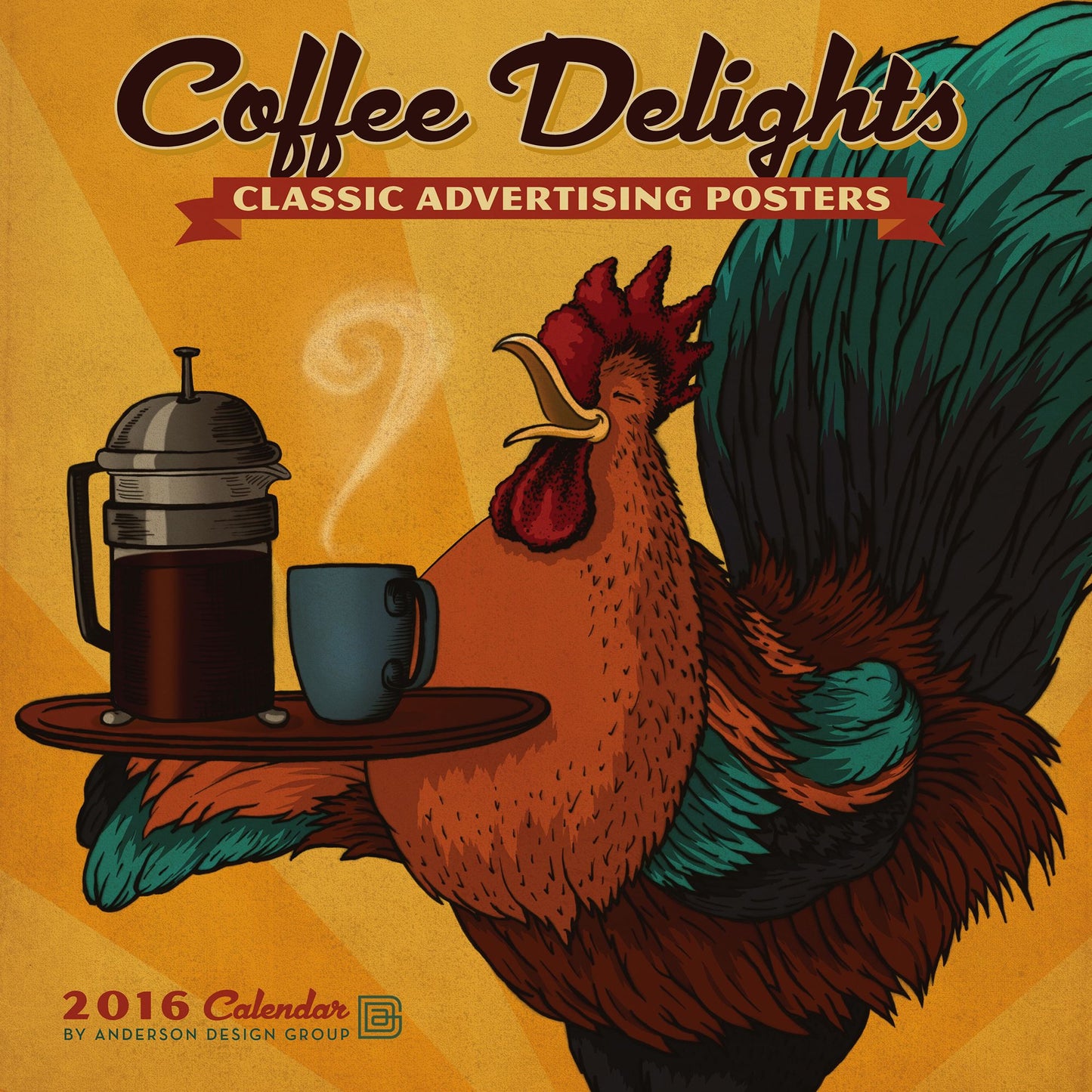 2016 Coffee Delights Wall Calendar