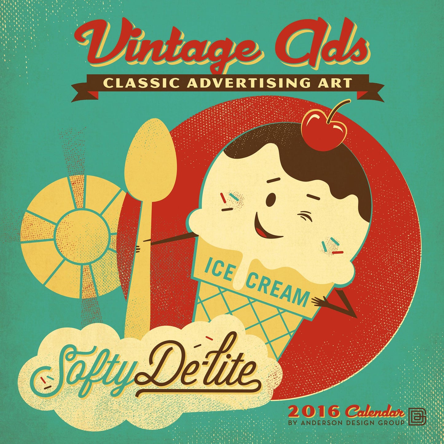 2016 Vintage Ads Wall Calendar