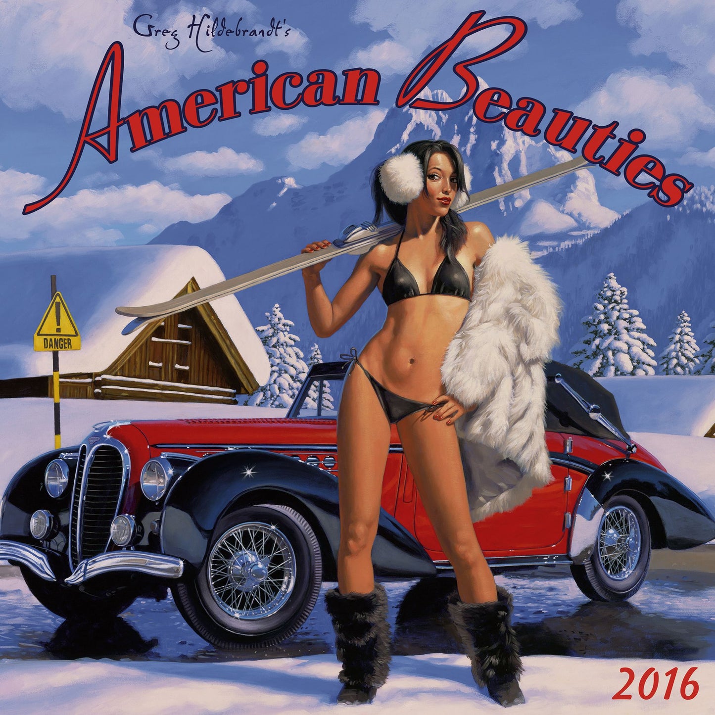 2016 American Beauties Wall Calendar