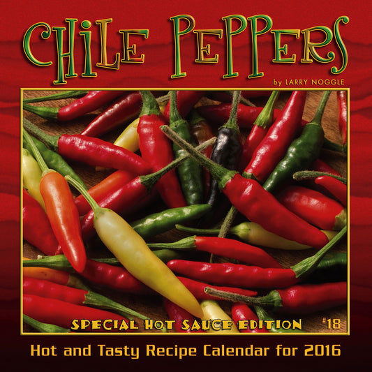 2016 Chile Peppers Wall Calendar