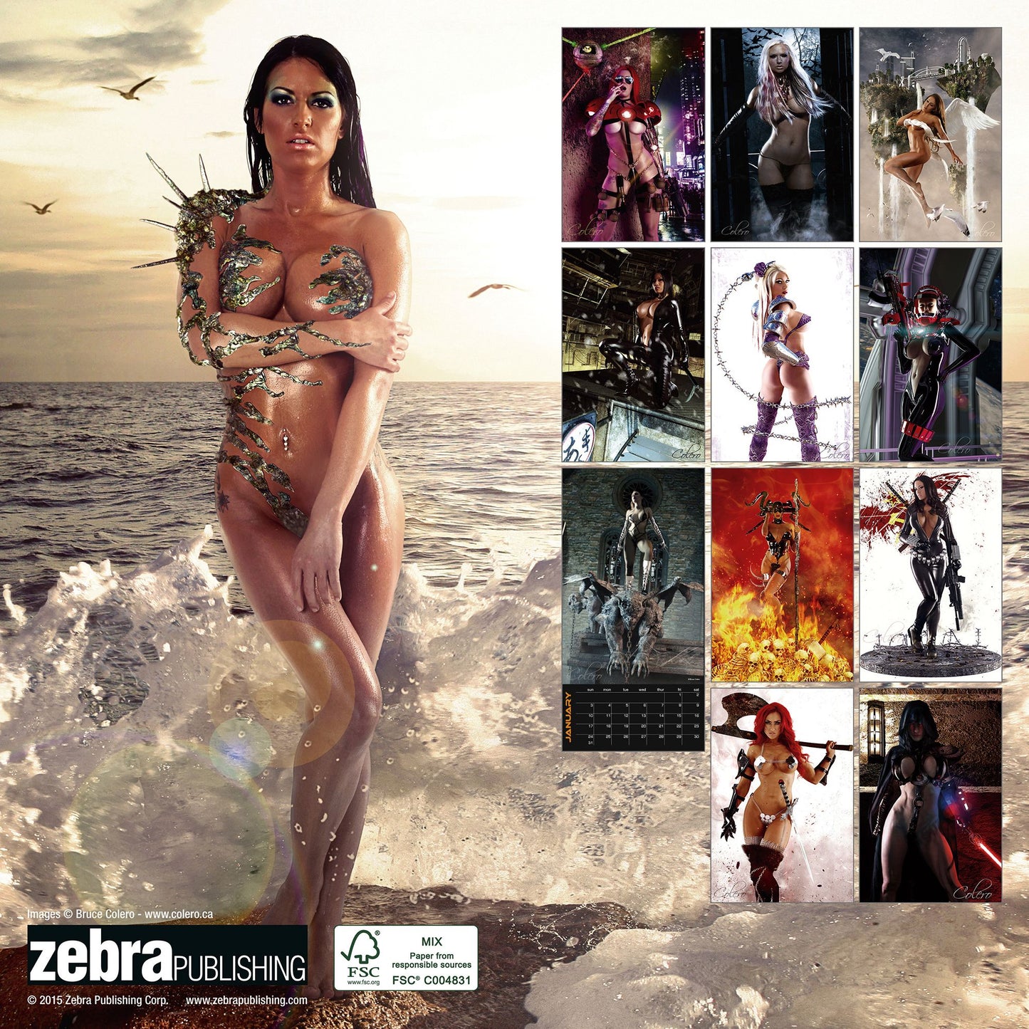 2016 Sirens Wall Calendar