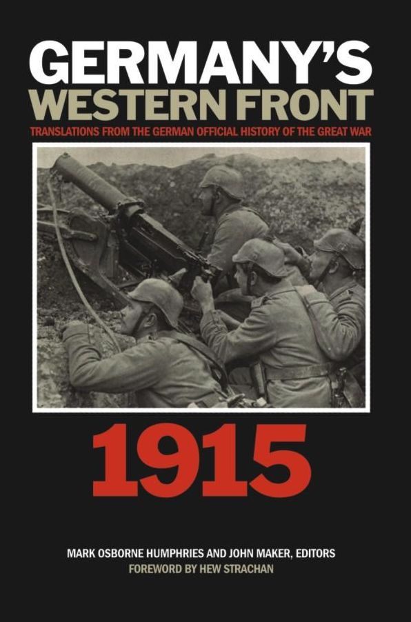 Germany's Western Front: Translations from the German Official History of the Great War, 1915