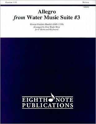 Allegro (from Water Music Suite No. 3): Part(s)