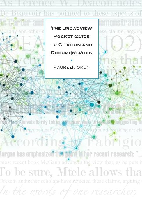 The Broadview Pocket Guide to Citation and Documentation