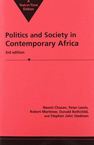 Politics and Society in Contemporary Africa