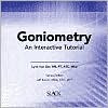 Goniometry: An Interactive Tutorial