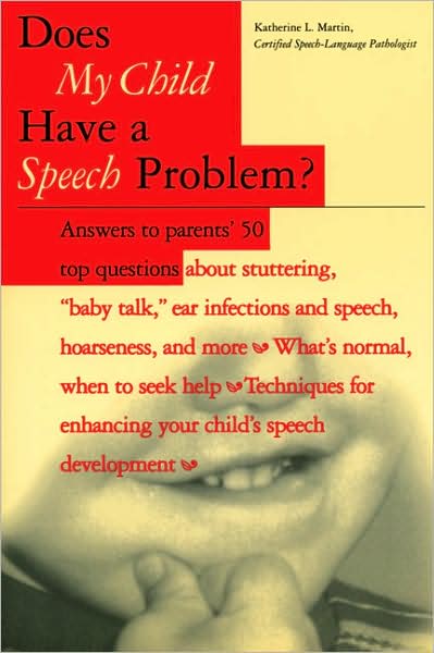 Does My Child Have a Speech Problem