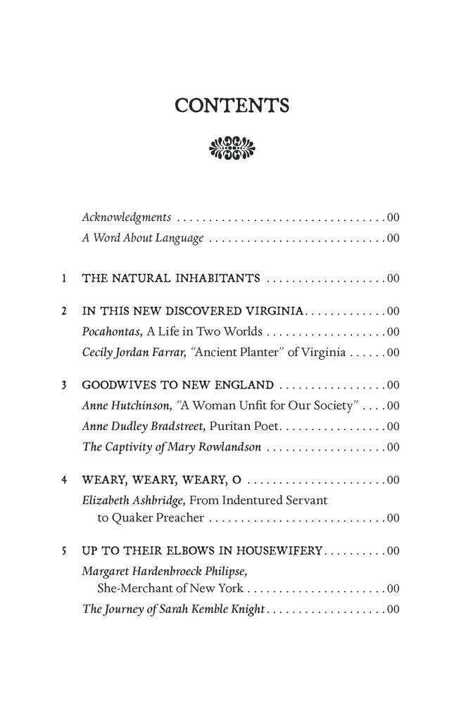 Women of Colonial America: 13 Stories of Courage and Survival in the New World