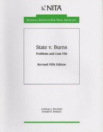 State VS. Burns: Criminal Case File - Armed Robbery Felony Murder